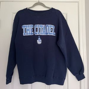Citadel college crewneck